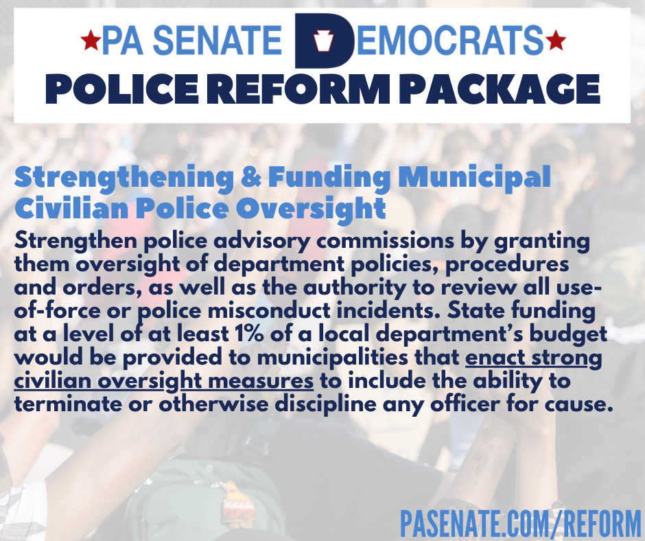 Strengthening and Funding Municipal Civilian Police Oversight 